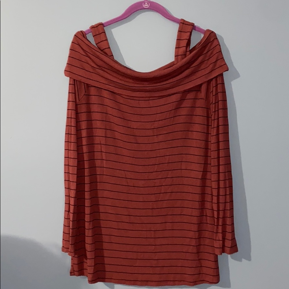 Striped Motherhood Maternity top
